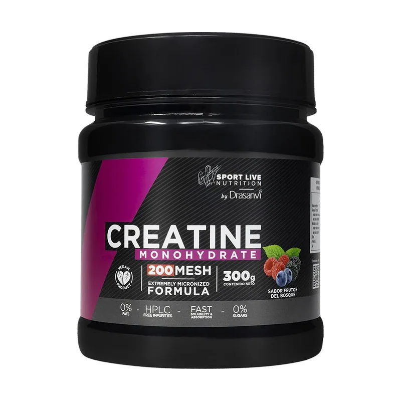 Drasanvi SPORT LIVE CREATINA 200MESH #Frutos del Bosque