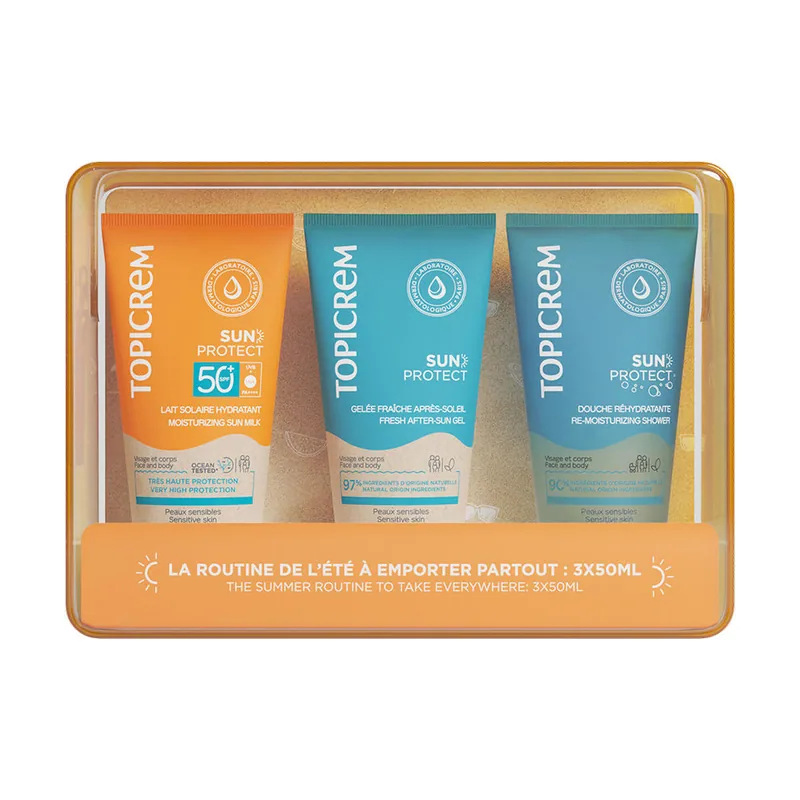 Topicrem SUN Protect SPF50+ Estuche 3 pz