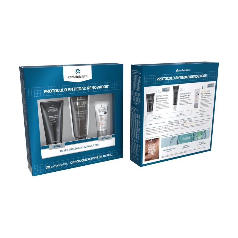 Cantabria Labs Endocare Glycoperfect AZ Antiedad Renovador Estuche 3 pz