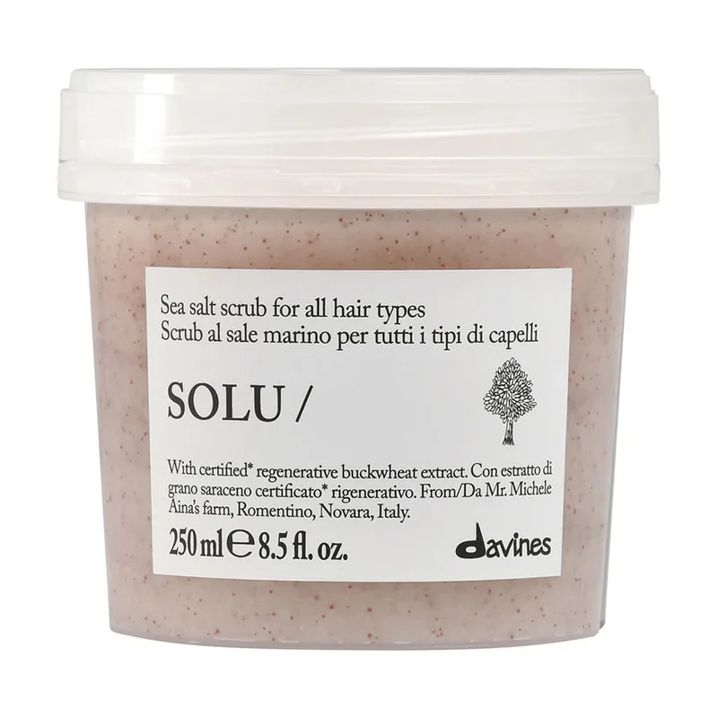 Davines SOLU sea salt scrub for all hair types 250 ml