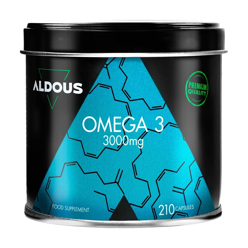 Aldous Bio Aldous Omega 3 Aceite de Pescado 3000 mg 210 cápsulas