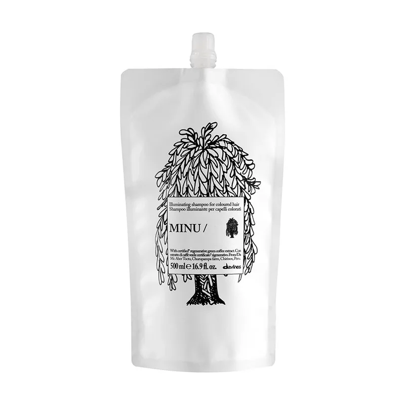 Davines MINU illuminating shampoo for coloured hair recarga 500 ml