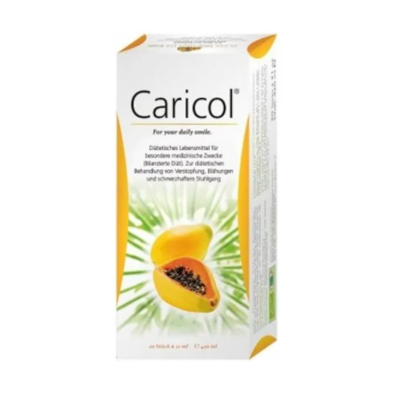 100% Natural Caricol 21 ml 20 Dosis Individuales