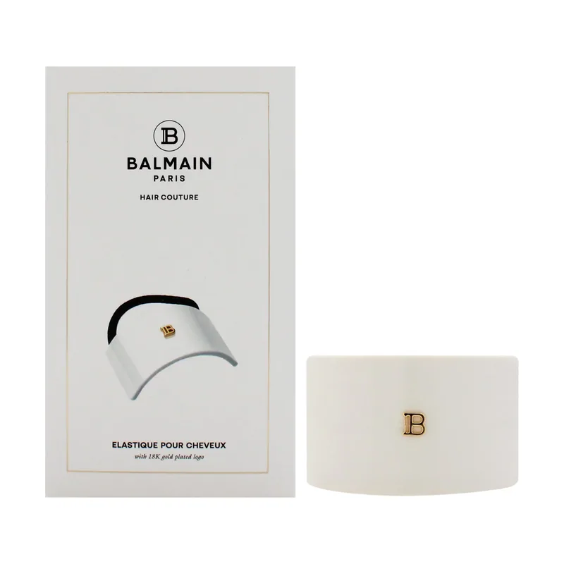 Balmain Hair COLETERO ELÁSTICO cabello #White