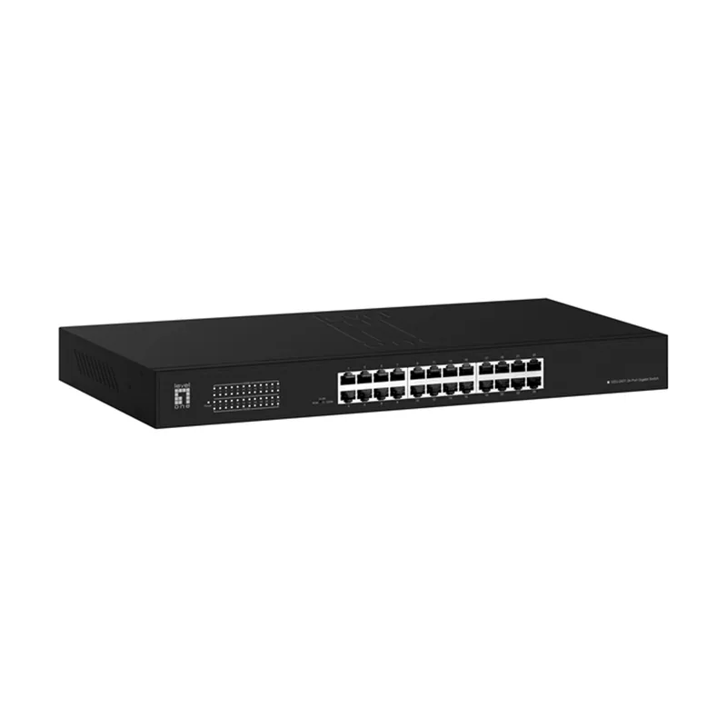 Levelone Level ONE Gigabit Carcasa Metalica NO Gestion 24P 10/100/1000 GEU-2431