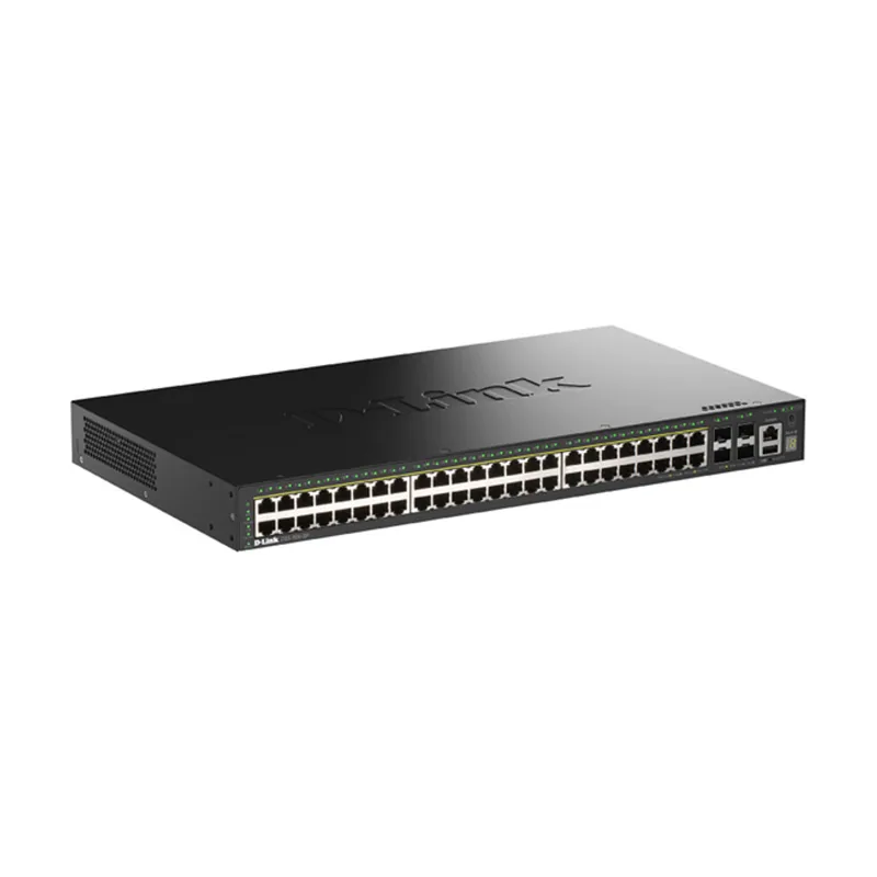 D-Link 48 Ports GE PoE 30W+4 Ports