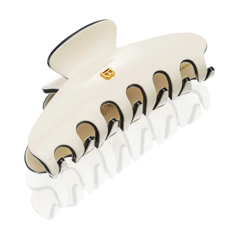 Balmain Hair PINZA GRANDE cabello #White/Black