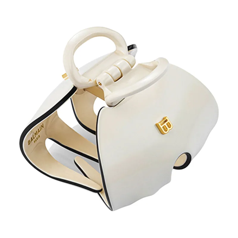 Balmain Hair PINZA IMPERIALE cabello #White/Black