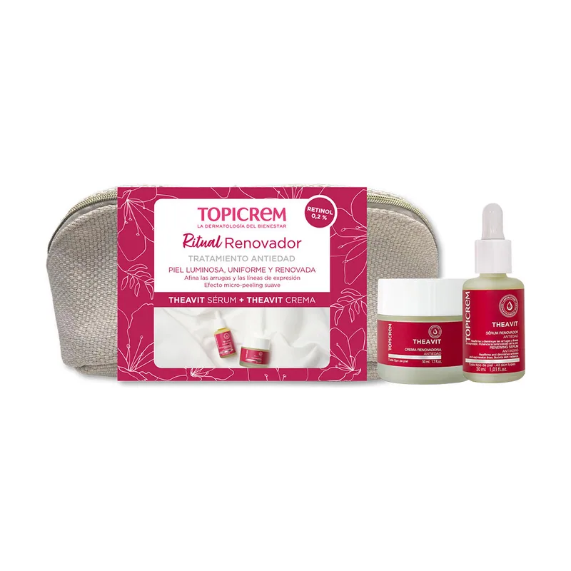 Topicrem AH Theavit Sérum Ritual Renovador Estuche 2 pz