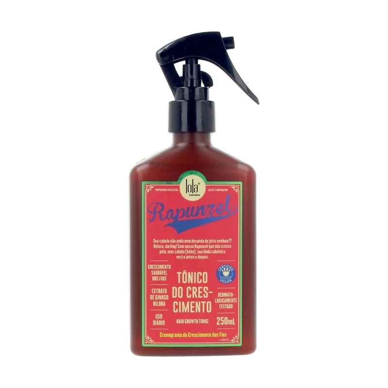 Lola Cosmetics RAPUNZEL tónico capilar crecimiento anticaída 250 ml