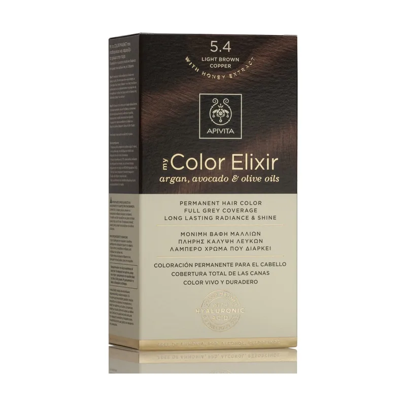 Apivita MY ELIXIR coloración permanente #5.4