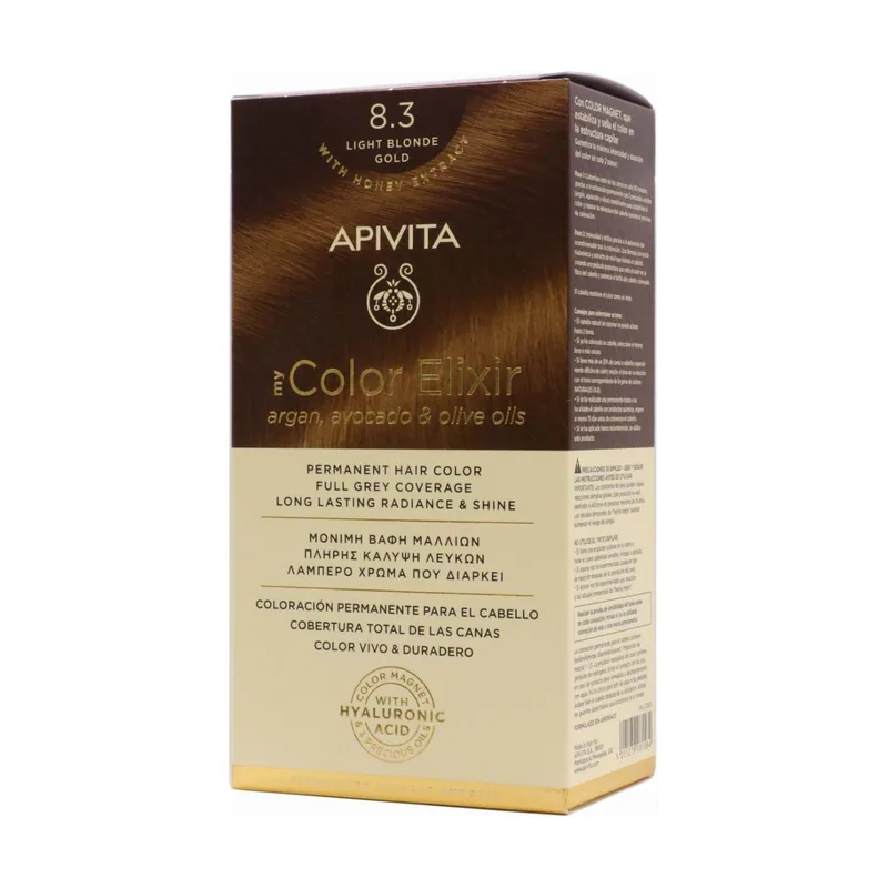 Apivita MY ELIXIR coloración permanente #8.3