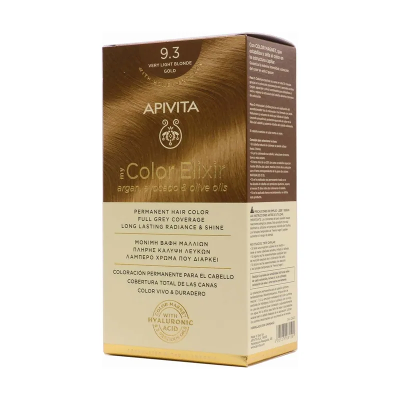 Apivita MY ELIXIR coloración permanente #9.3