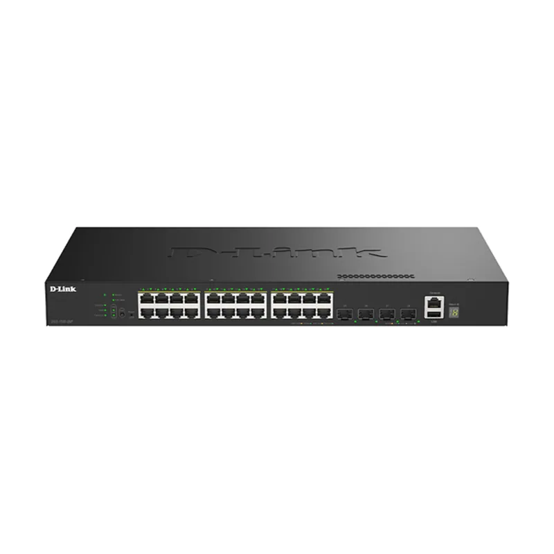 D-Link 24 Ports GE PoE 30W+4 Ports