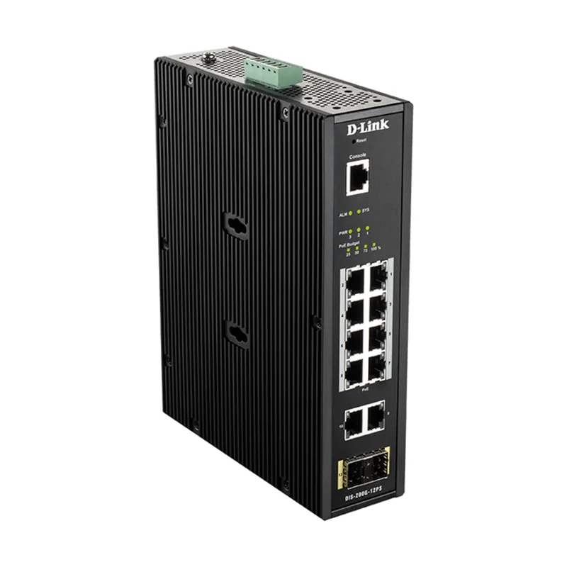 D-Link Switch Industrial DIS-200G-12PS