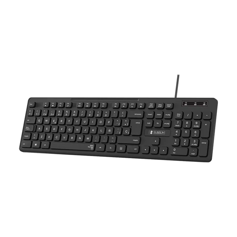 Subblim Business Slim Silencioso CON Cable USB