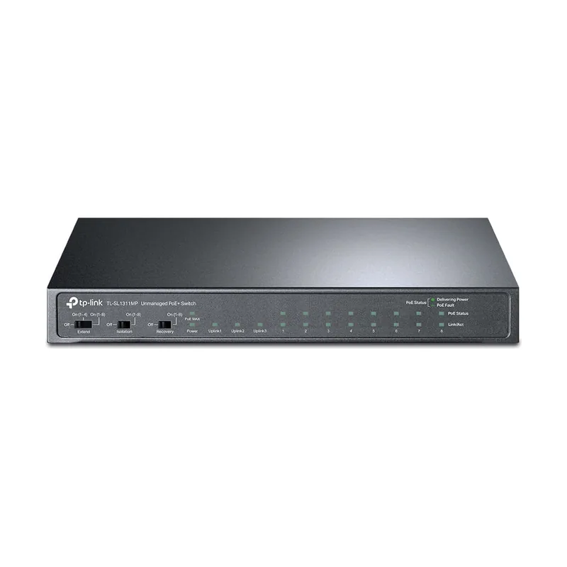 TP-Link 8 Port 10/100 y 3 Port POE+