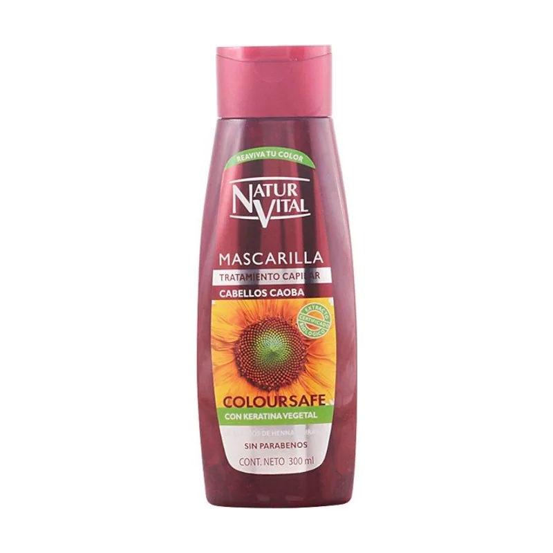 Natur Vital Mascarilla Coloursafe Caoba 300 ml
