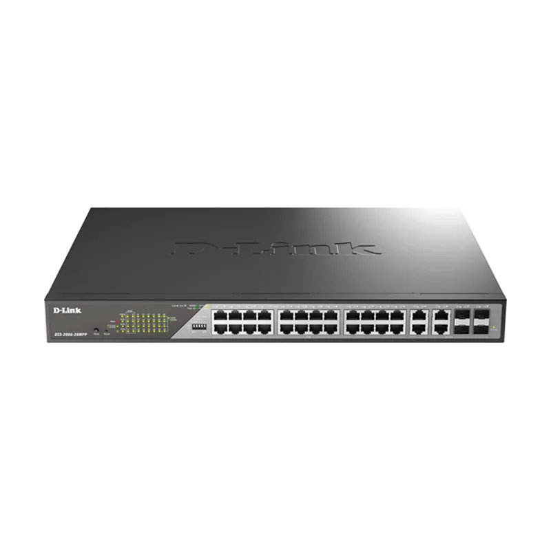 D-Link 24 ports Gigabit PoE dont 8 PoE++4 port