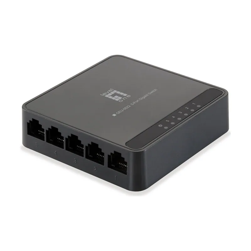 Levelone Level ONE Gigabit NO Gestion 5P 10/100/1000 GEU-0522