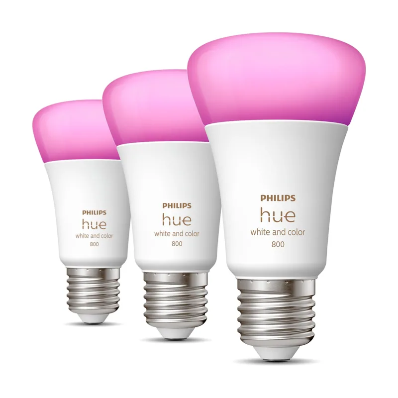 Philips Hue White & Ambiance Bombilla Inteligente A60