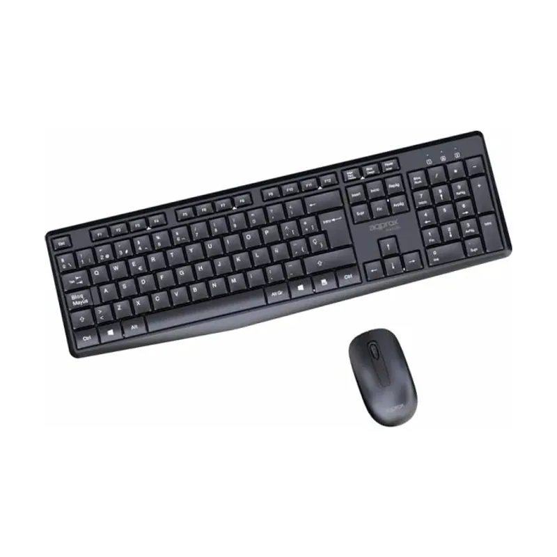 Approx Teclado+raton inalamb X420B 1000DPI