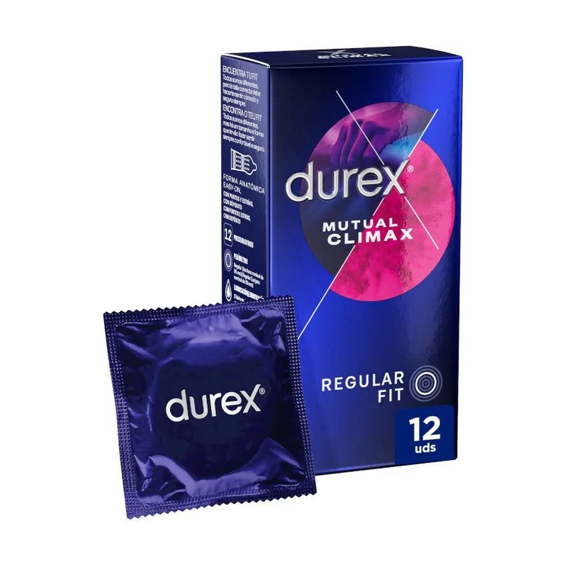 Reckitt Benck HC Durex Mutual Climax 12 Preservativos