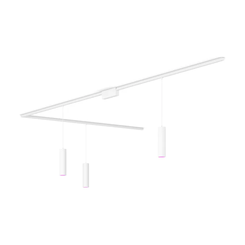 Philips Hue Perifo Kit Base De Techo En Forma De L 3 Suspendidas