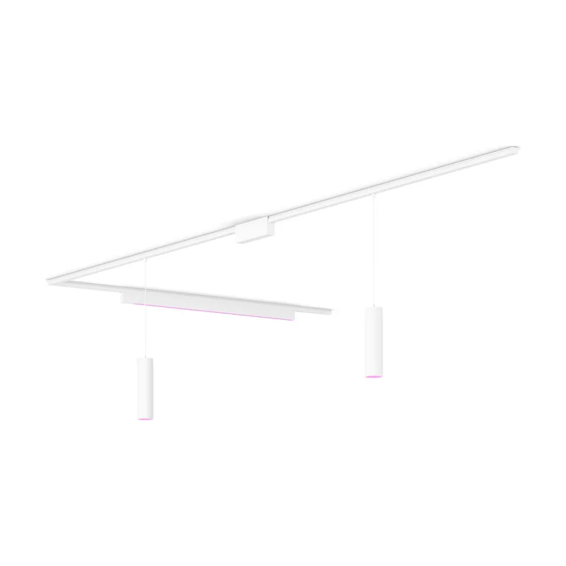 Philips Hue Perifo Kit En Forma De L Base De Techo 2 Suspendidas