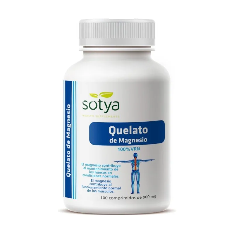 Sotya Beslan Sotya Quelato Magnesio 600mg 100 Comprimidos