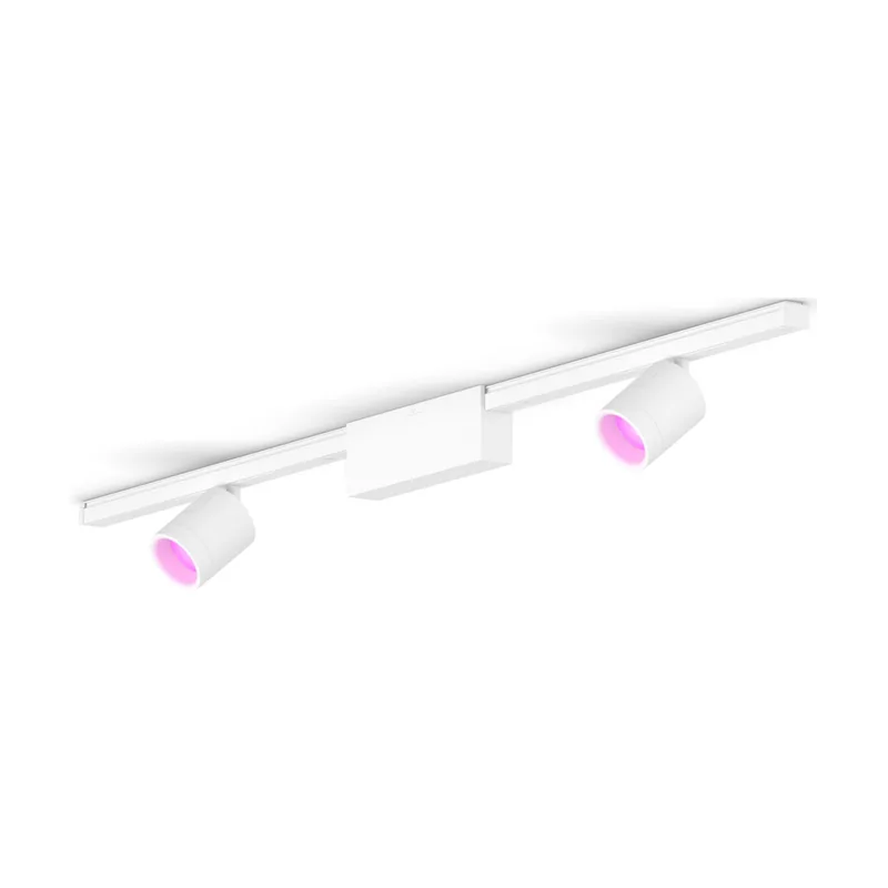 Philips Hue Perifo Kit Base De Techo Recto 2 Focos