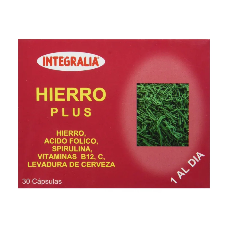 Integralia Hierro Plus 30 Cápsulas