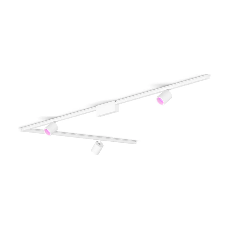 Philips Hue Perifo Kit En Forma De L Base De Techo 3 Focos