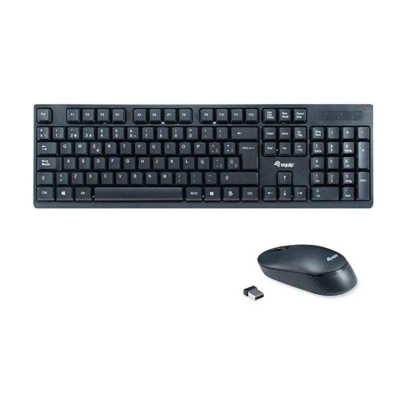 Equip Life Wireless Combo 2.4GHZ Negro 245221