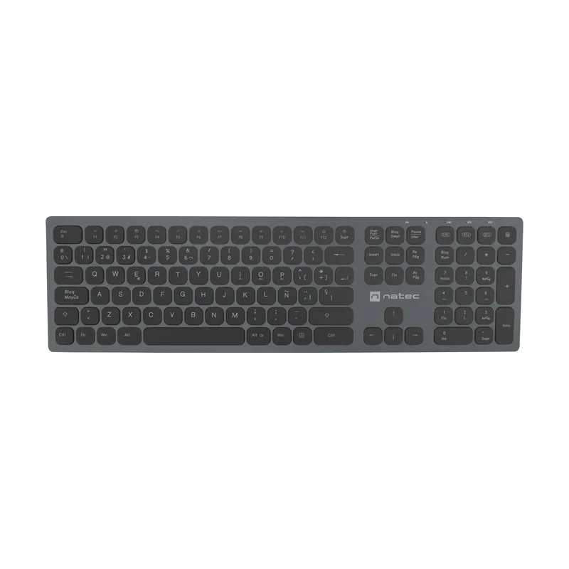 Natec Genesis Natec Dolphin Slim Wireless Bluetooth Aluminio
