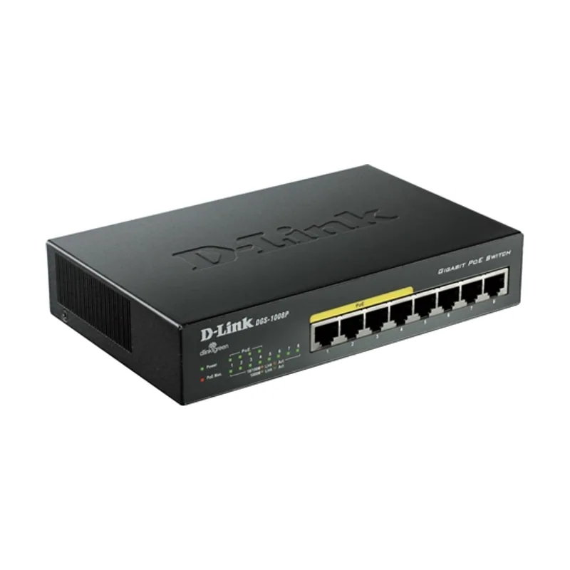 D-Link 8-PORT 10/100/1000MBPS Desktop