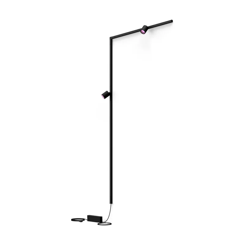 Philips Hue Perifo Kit Base De Pared En Forma De L 2 Focos