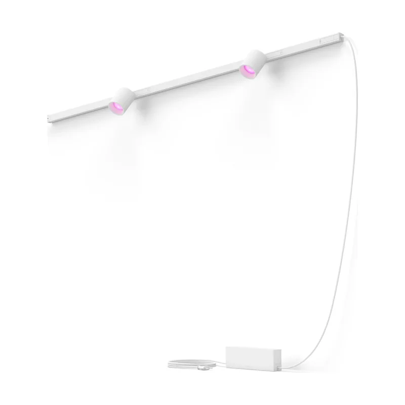 Philips Hue Perifo Kit Base De Pared Recto 2 Focos