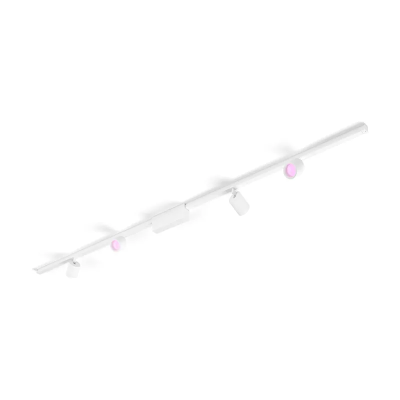Philips Hue White & Ambiance Kit Perifo Base De Techo Recto 4 Focos