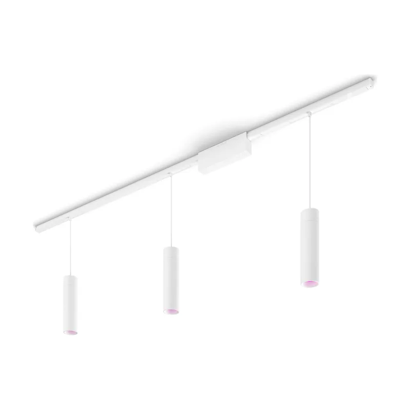 Philips Hue White & Ambiance Kit Perifo Base De Techo Recto 3 Suspendidas