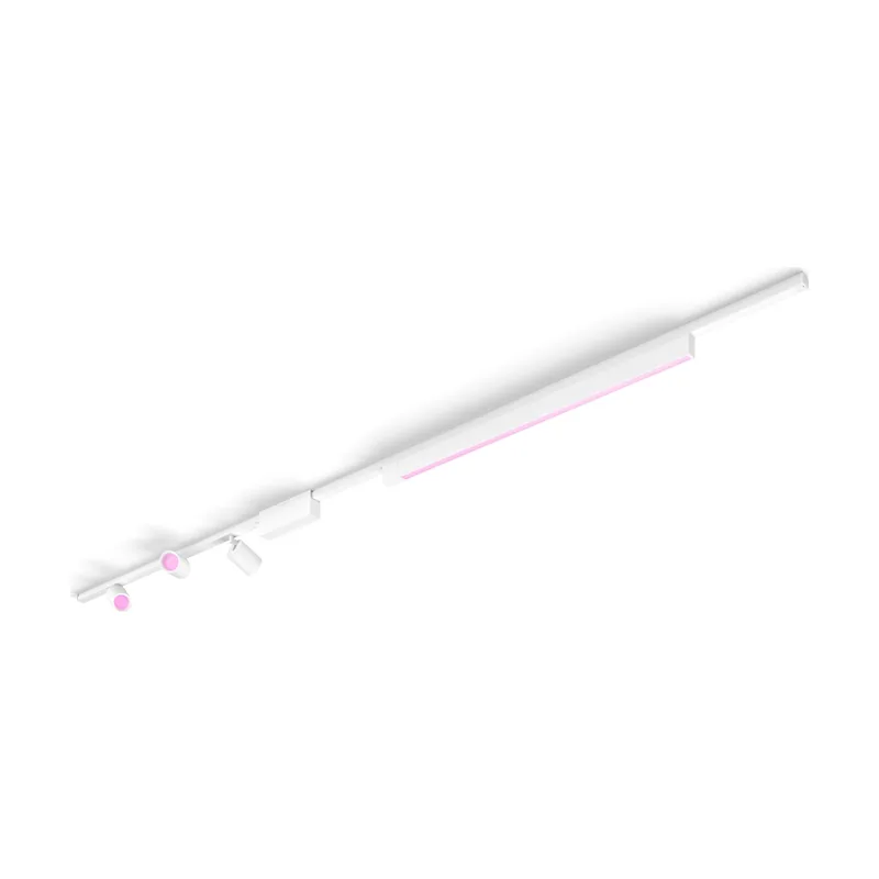 Philips Hue White & Ambiance Kit Perifo Base De Techo Recto 3 Focos