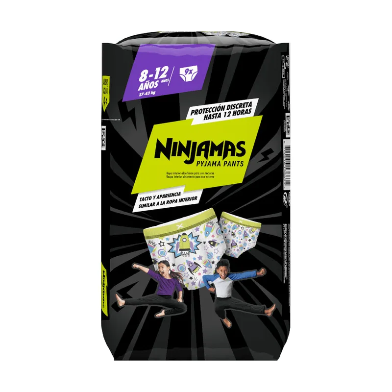 Dodot Ninjamas Carry Pack Cohete Talla 8