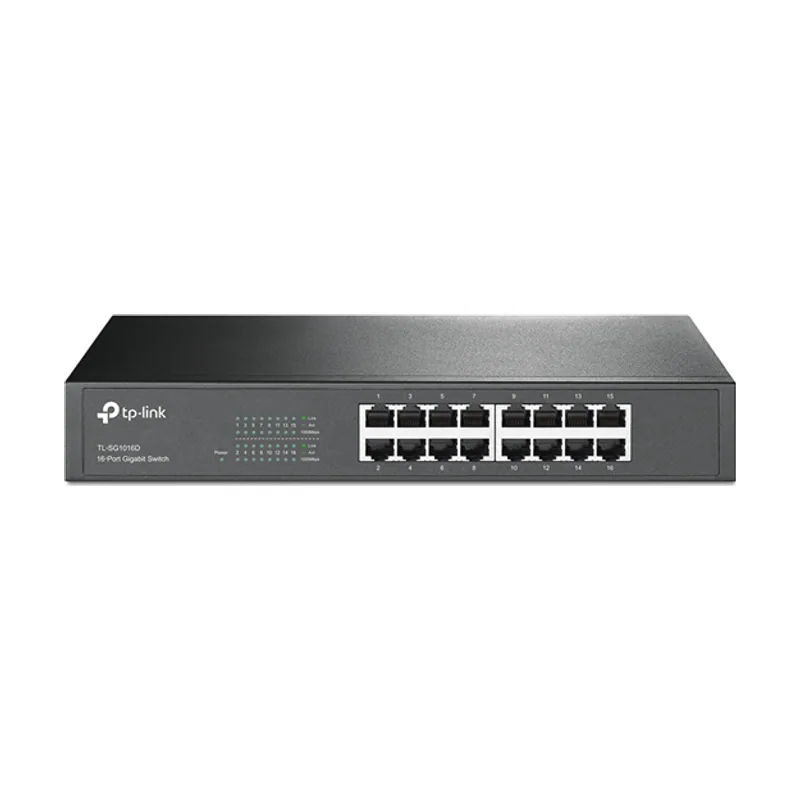 TP-Link Switch 16 Puertos 10/100/1000 TL-SG1016D Rack NO Gegstionado