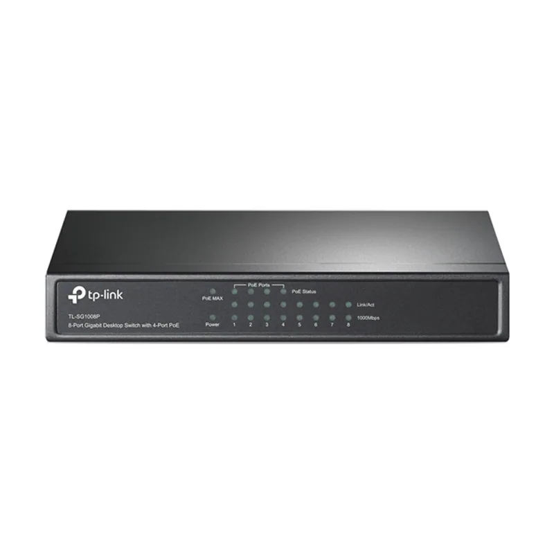 TP-Link 8-PORT Gigabit Dsktp POE Swtch
