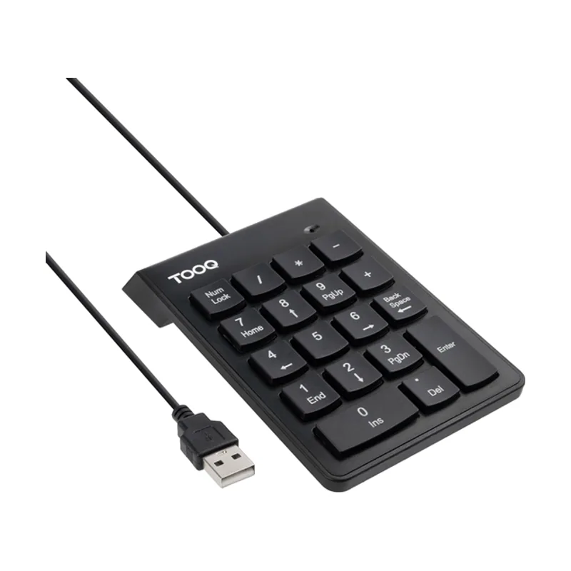 Tooq Teclado Numerico TQK-2001-B USB 19 Teclas