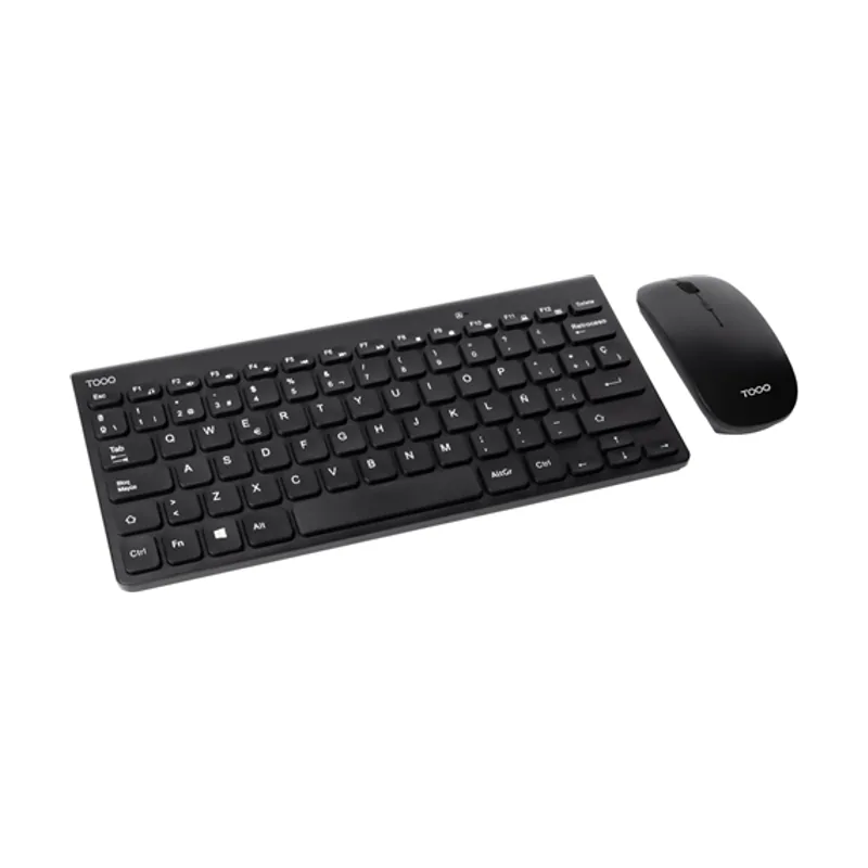 Tooq Combo Teclado COMPACTO+RATON TQKMW-3101-B RF