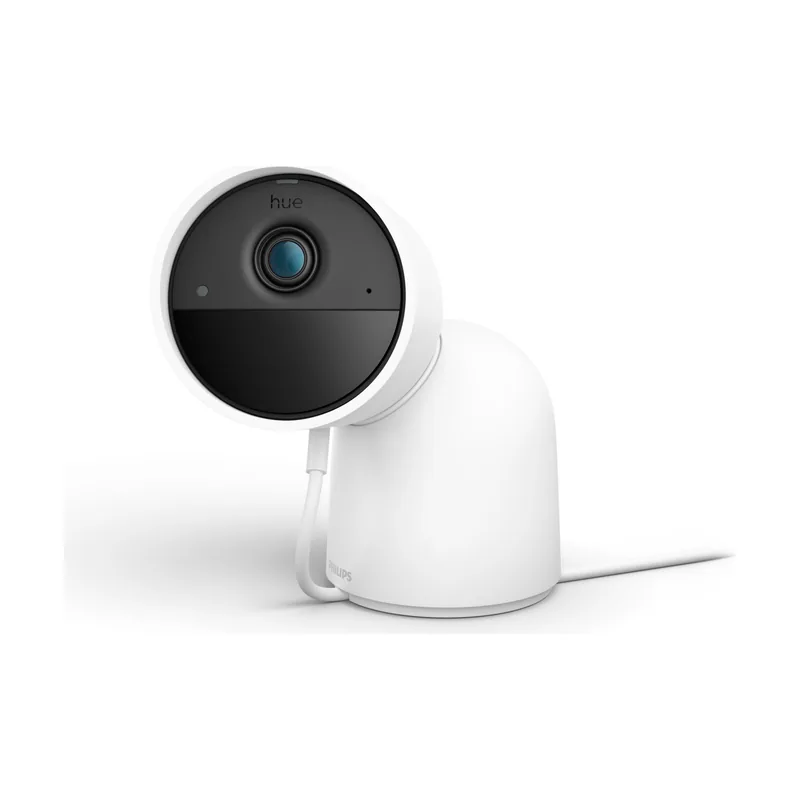 Philips Hue Cámara De Seguridad Con Cable Con Soporte De Escritorio