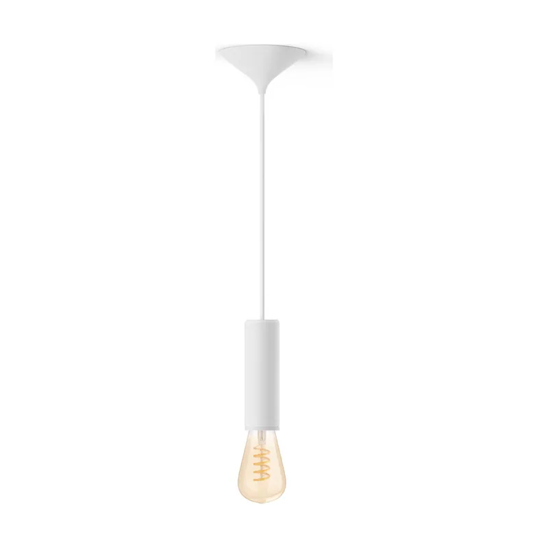 Philips Hue Pack Cable Blanco Para Bombilla De Filamento m + Bombilla De Filamento Edison St72