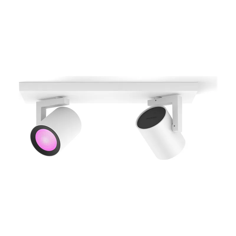 Philips Hue White & Ambiance Foco De Dos Luces Argenta