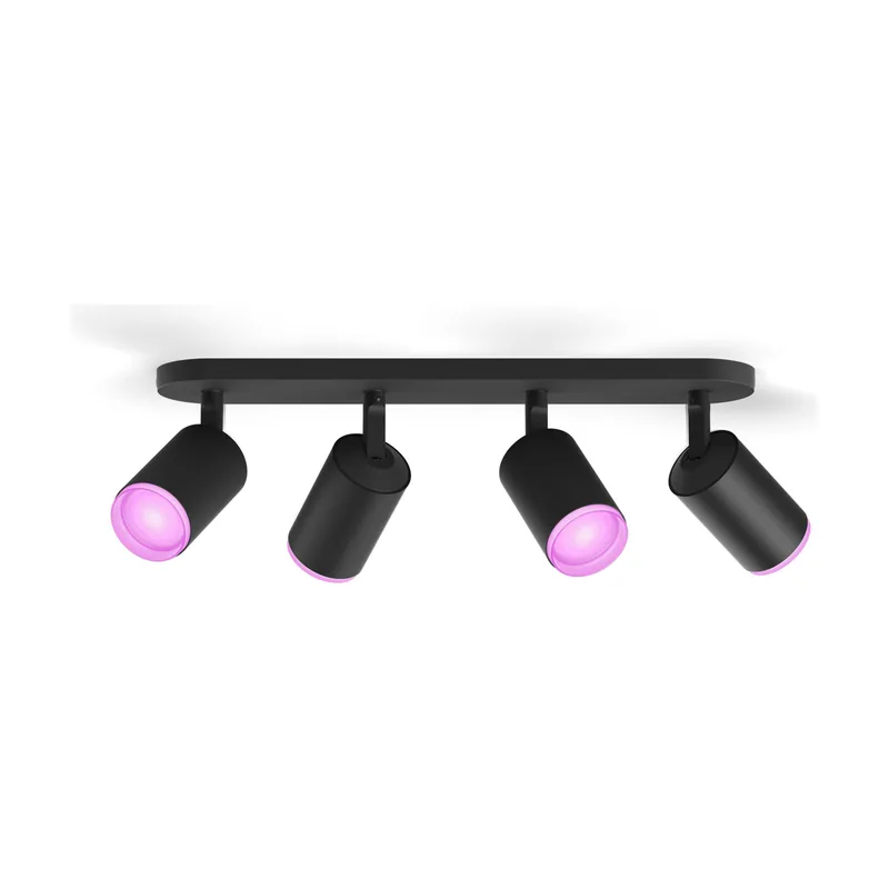 Philips Hue White & Ambiance Foco De Cuatro Luces Fugato